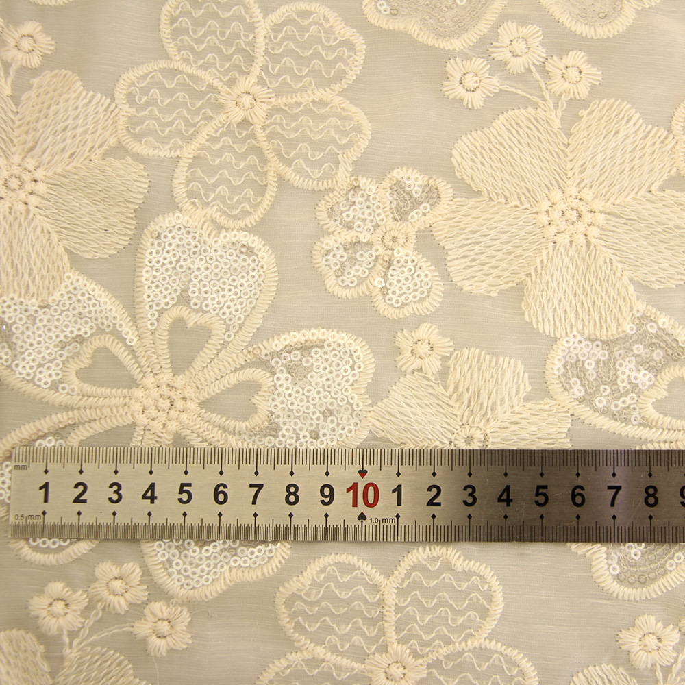 embroidery bridal laces fabrics