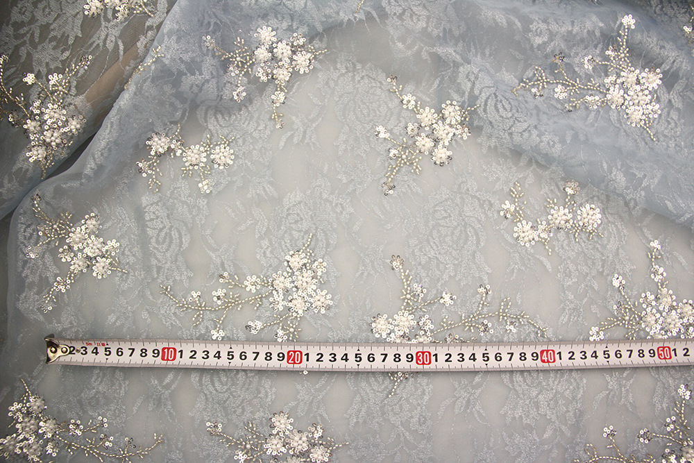 embroidery flower fabric