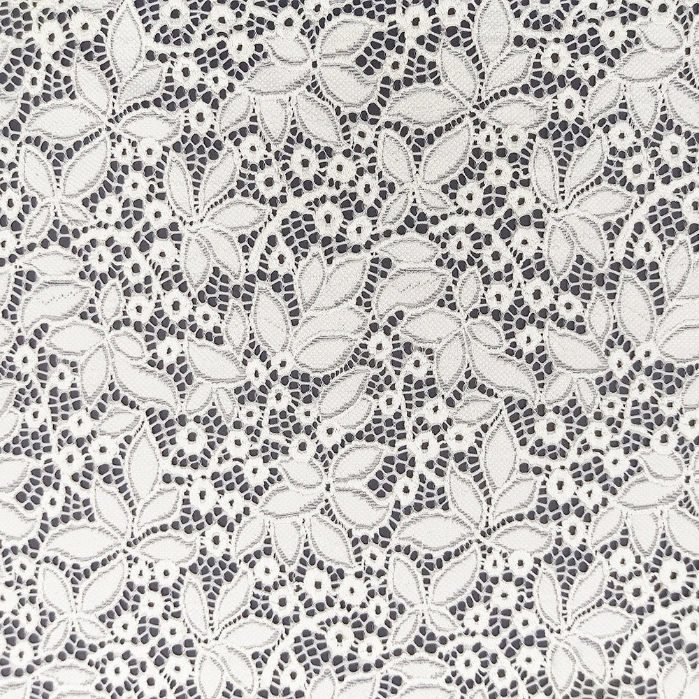 strech lace 3D flower design