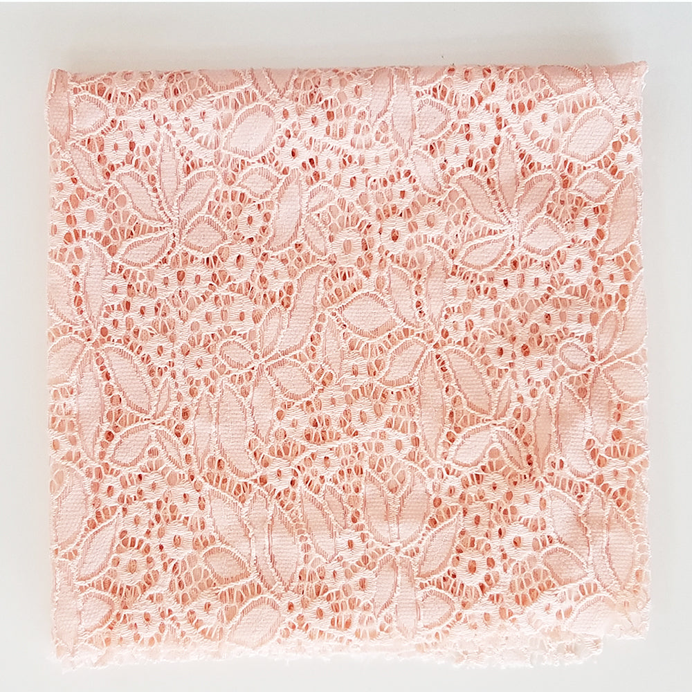 strech lace 3D flower design