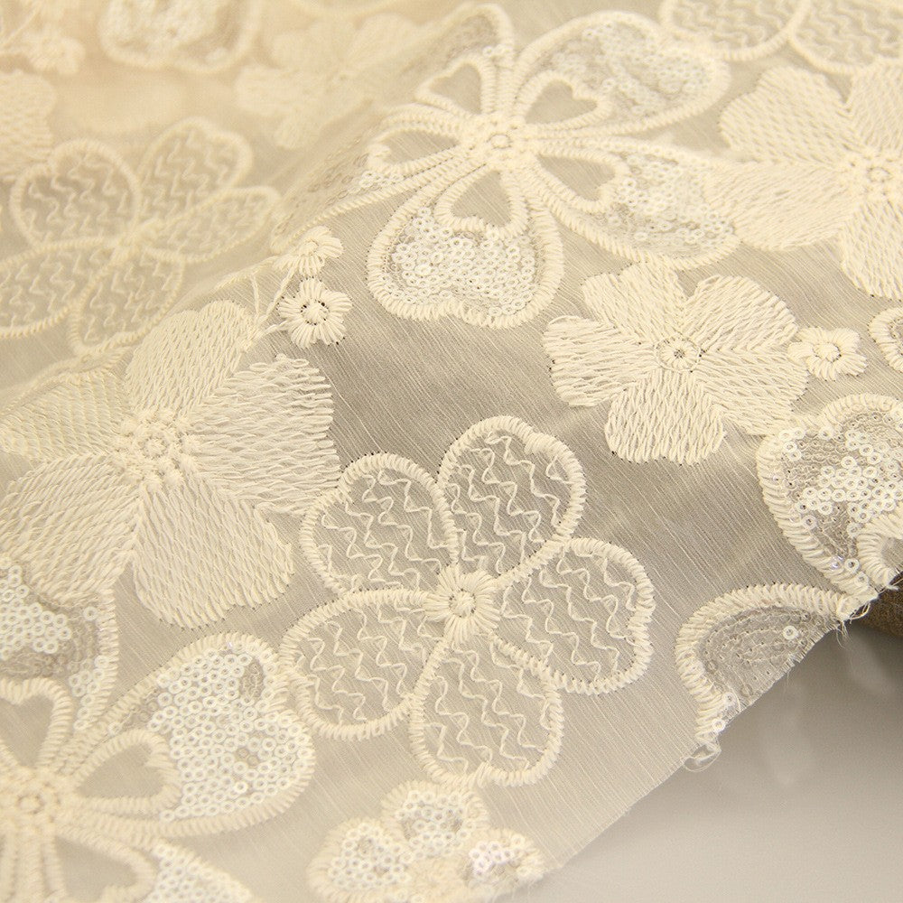 embroidery bridal laces fabrics